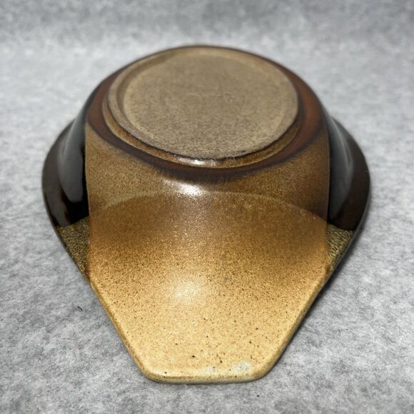 Pottery Craft USA Vintage‎ Stoneware 10" Au Gratin Baking Dish 572 Brown MCM - Picture 5 of 9